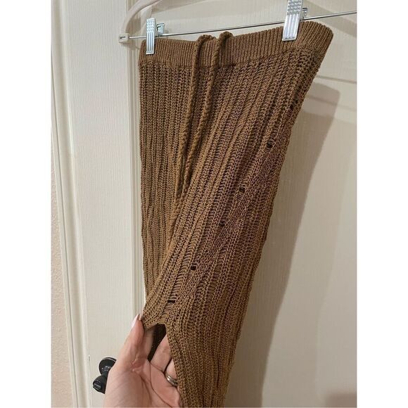 NWT REVOLVE Sylvan Maxi Skirt in Dark Sand Michael Costello - Picture 6 of 13